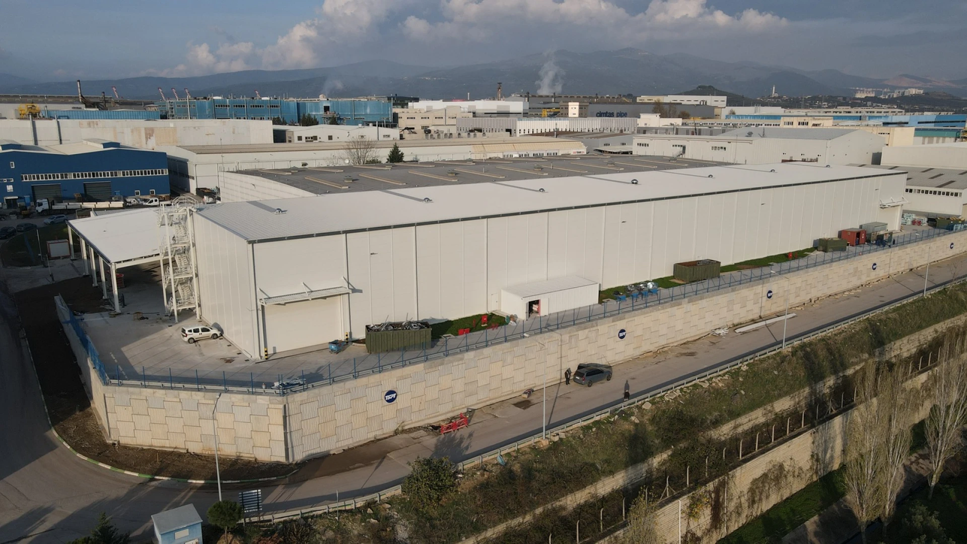 TECHNO STEEL PROCESSİNG TURKEY (TSPT) FABRİKA GENİŞLEME ALANI İNŞAAT İŞLERİ