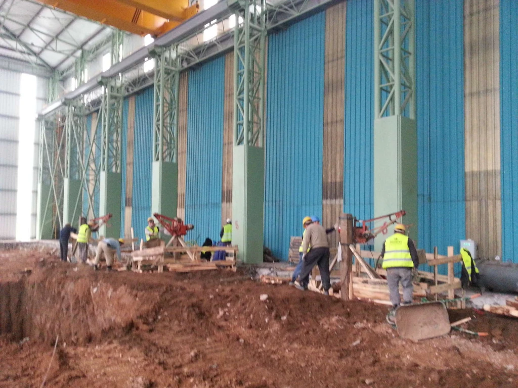 TEZCAN GALVANISING INDUSTRIES CONTINUOUS PAINT LINE CONSTRUCTION WORKS