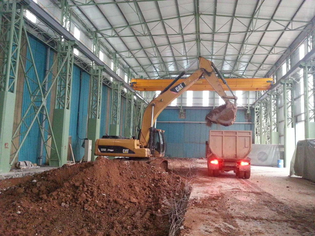 TEZCAN GALVANISING INDUSTRIES CONTINUOUS PAINT LINE CONSTRUCTION WORKS