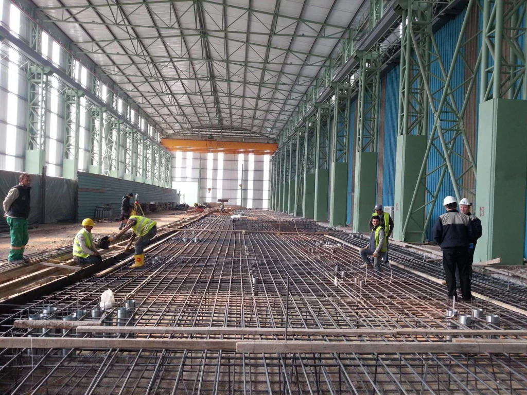 TEZCAN GALVANISING INDUSTRIES CONTINUOUS PAINT LINE CONSTRUCTION WORKS