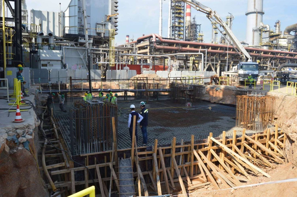 TÜPRAŞ  HRSG FOUNDATION CONSTRUCTION WORKS